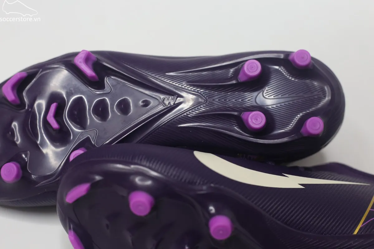 Nike Mercurial Vapor 16 Academy MG Jr Kylian Mbappé màu tím FQ8394-500