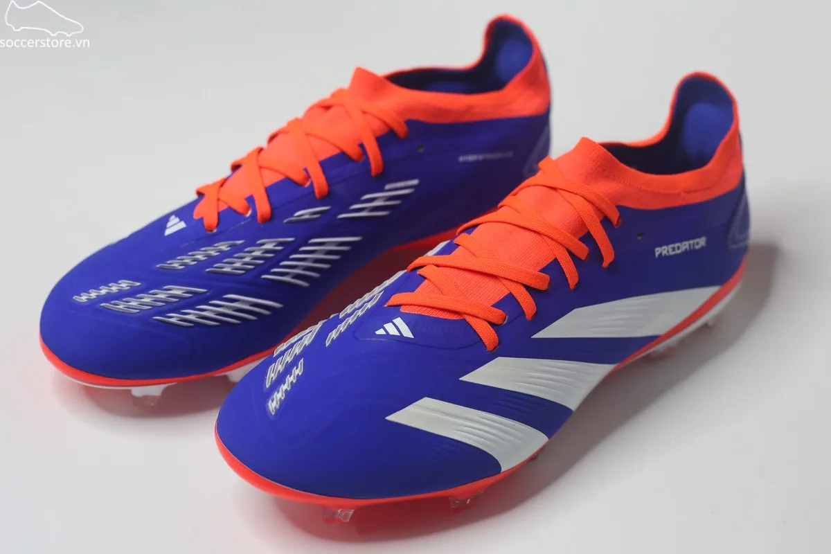 Mới 100%- Adidas Predator Pro FG màu xanh trắng IF6330- size 42.5