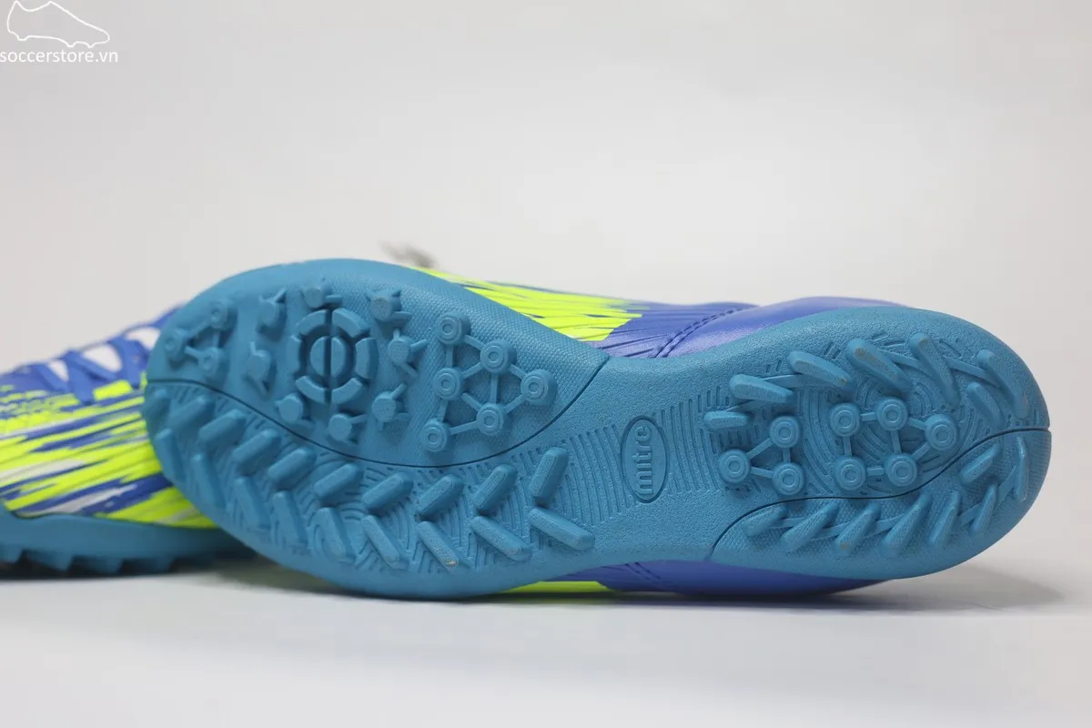 Giày bóng đá trẻ em Mitre Văn Lang màu blue