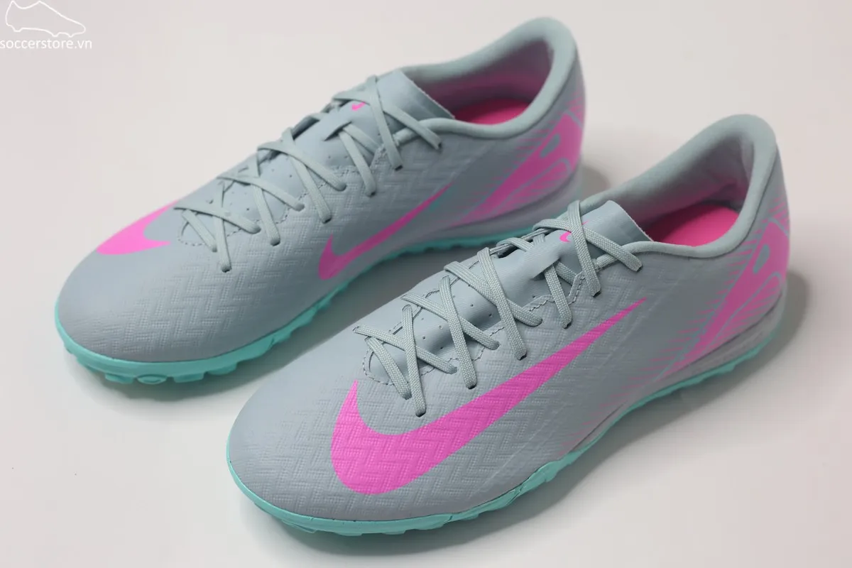 Nike Mercurial Vapor 16 Academy TF Air Zoom- Prism pack màu xanh xám FQ8449-301