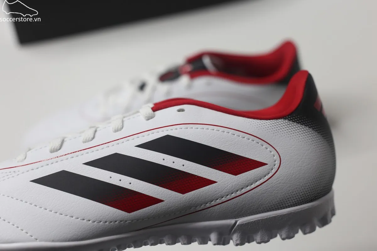 Adidas Goletto IX TF màu trắng đen đỏ IH0084
