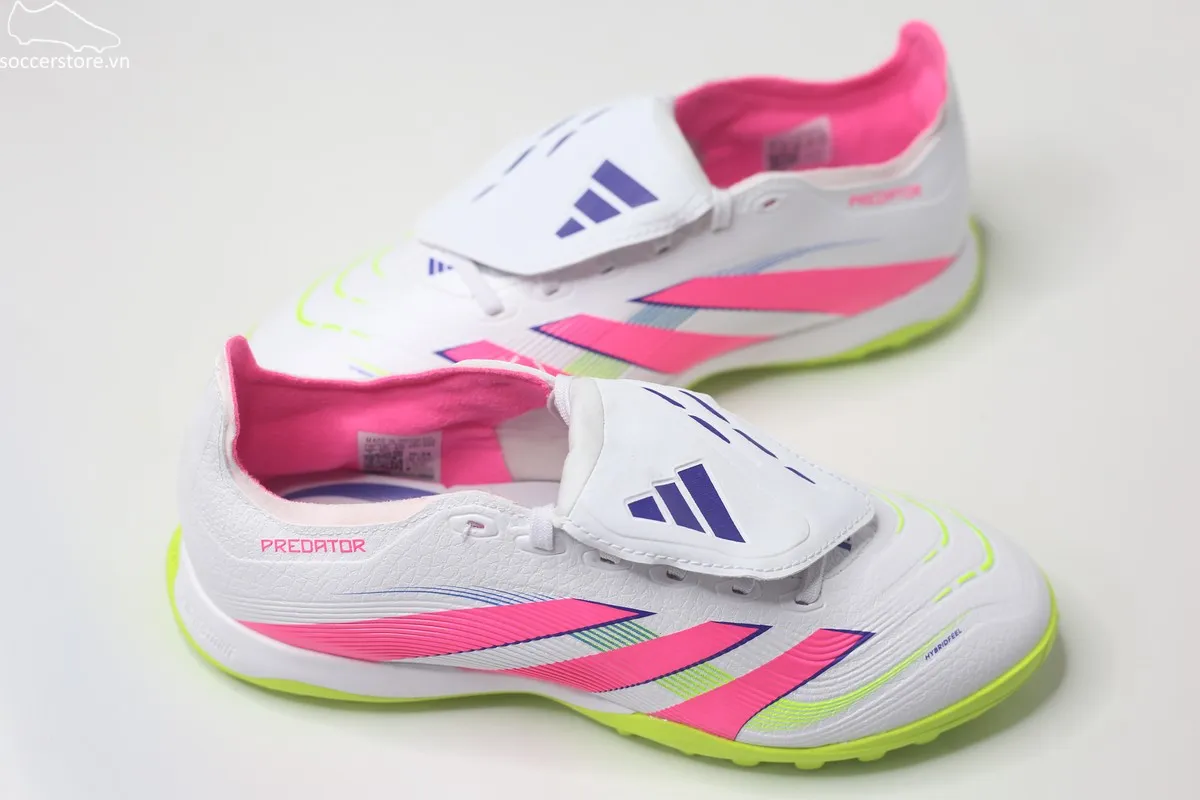 Adidas Predator League TF FT- Celestial Victory màu trắng hồng JS0385