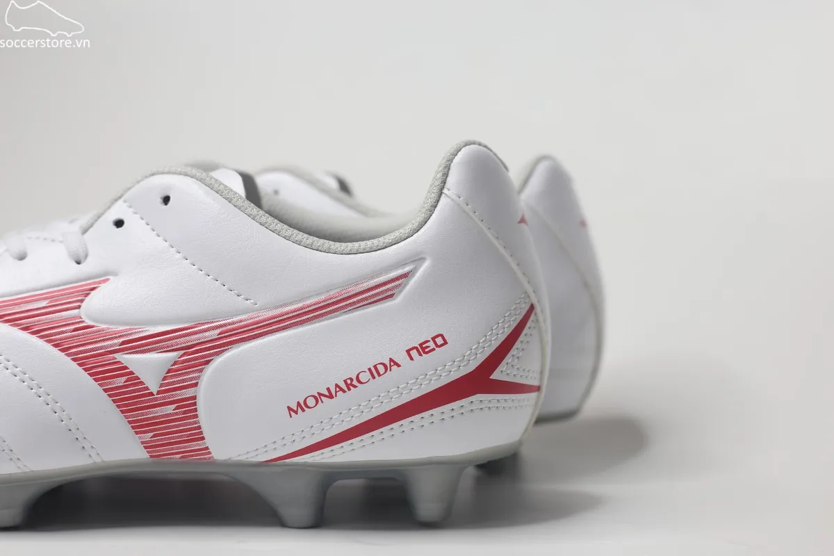 Mizuno Monarcida Neo 3 Select FG màu trắng đỏ P1GA242560