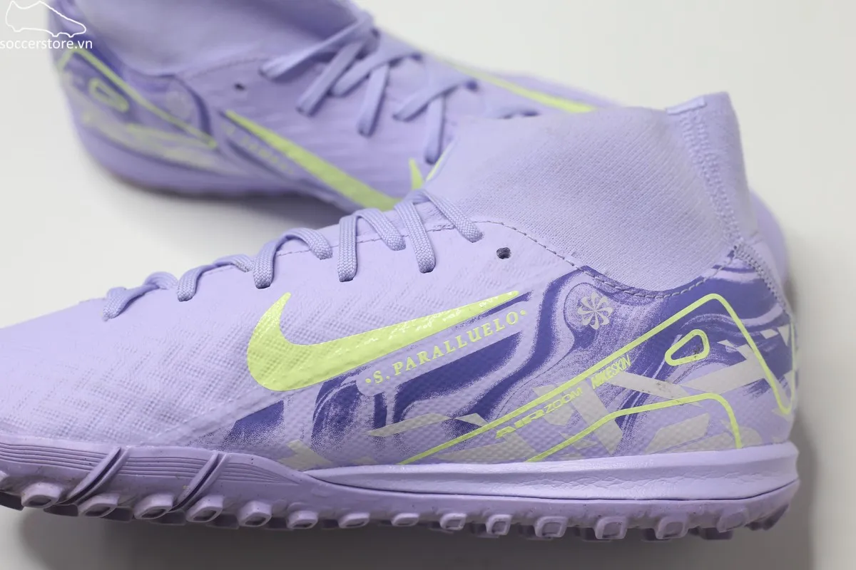 Giày lướt 95% - Nike Mercurial Superfly 10 Academy TF NU1 màu tím khoai môn