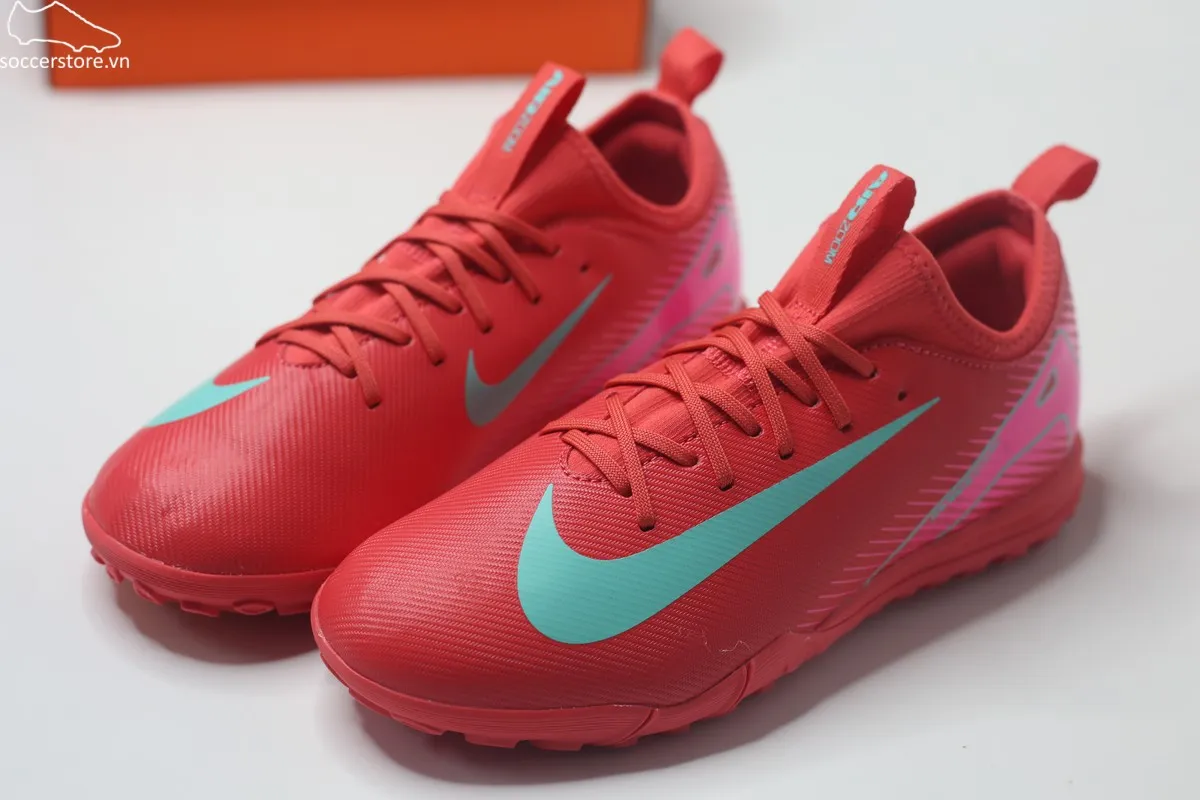 Nike Mercurial Vapor 16 Academy TF Jr đỏ than hồng FQ8284-800