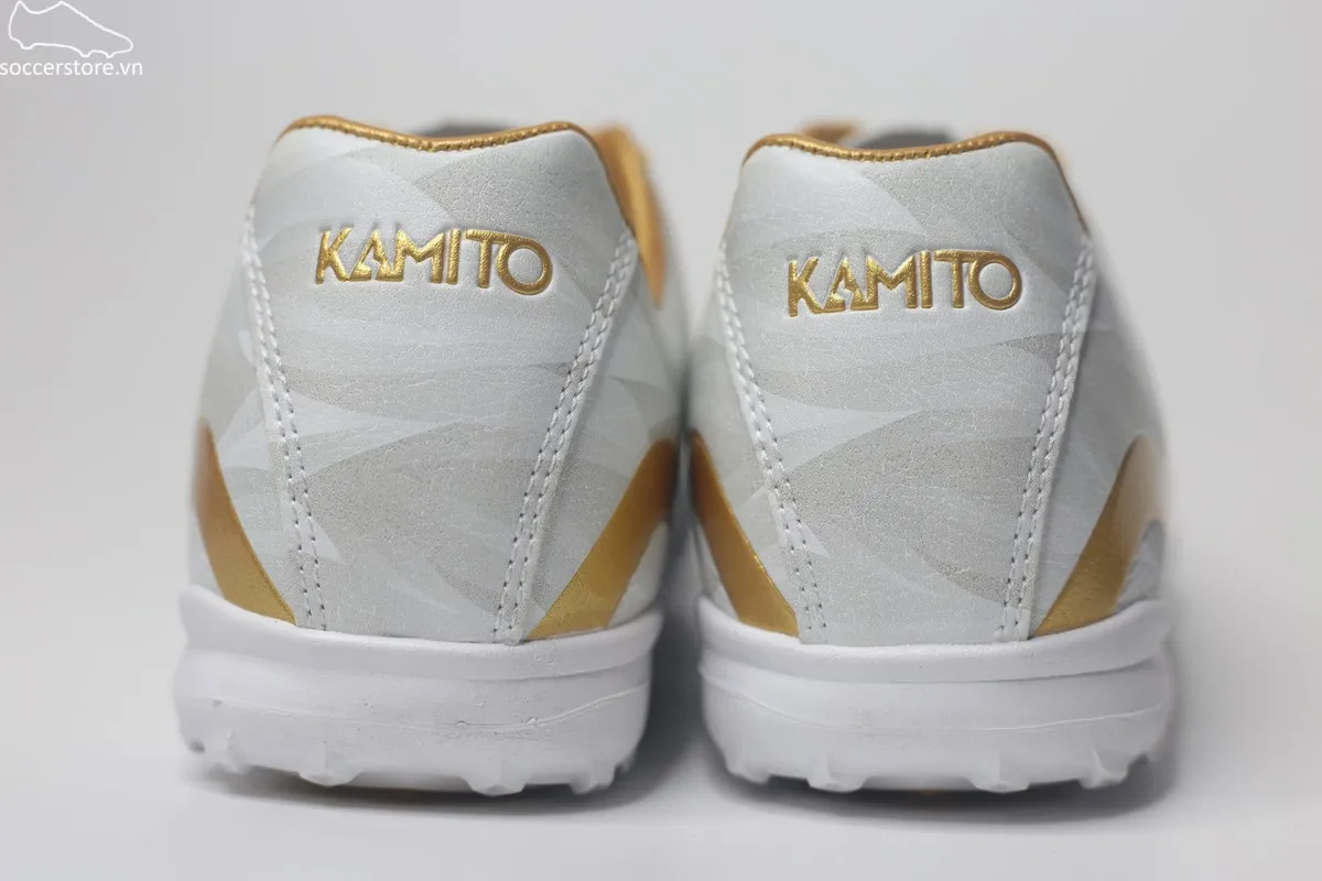 Giày bóng đá Kamito Velocidad TF Kid Fire Back màu trắng KMTF240150K
