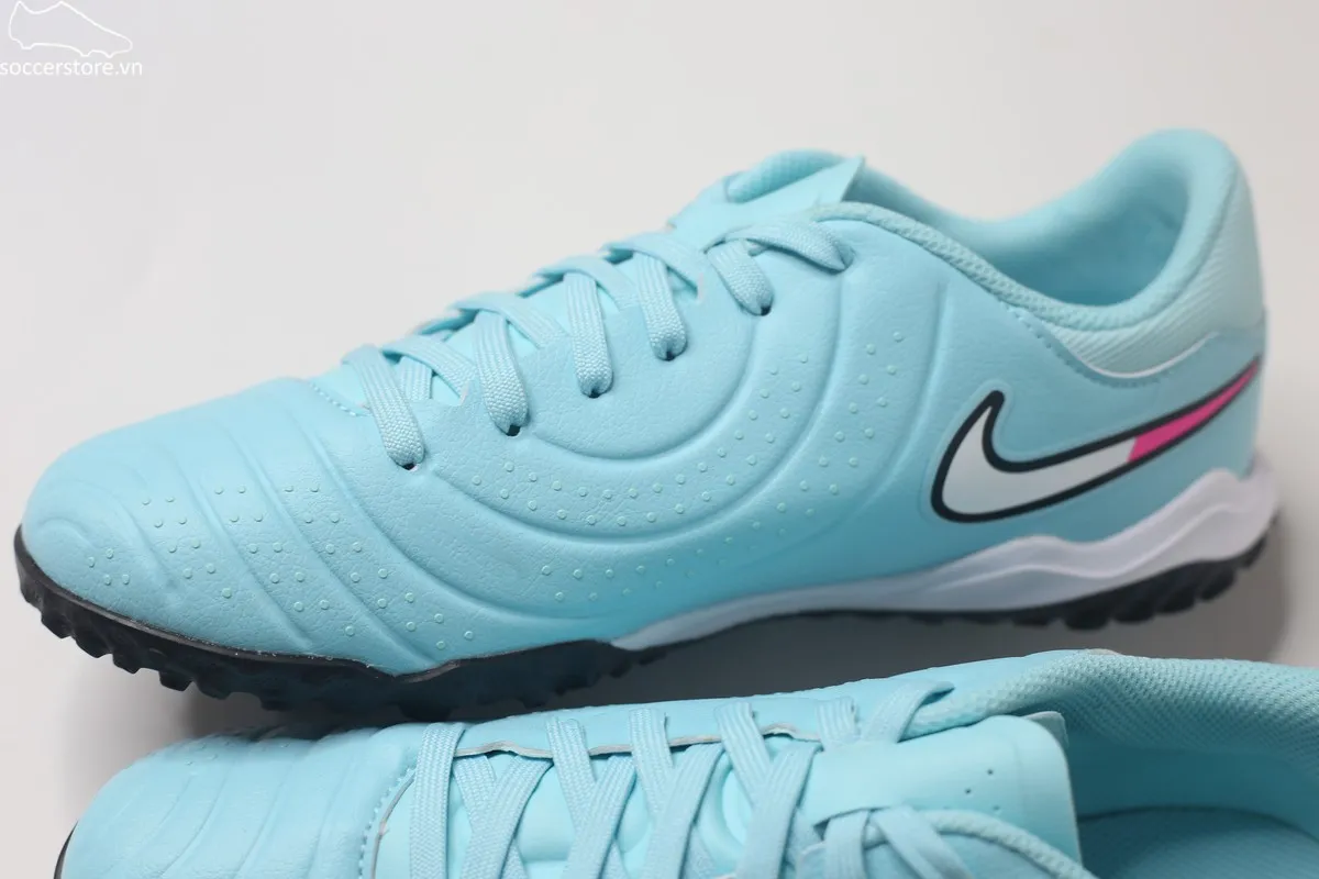 Nike Tiempo Legend 10 Academy TF Jr Prism pack màu xanh ngọc DV4351-401