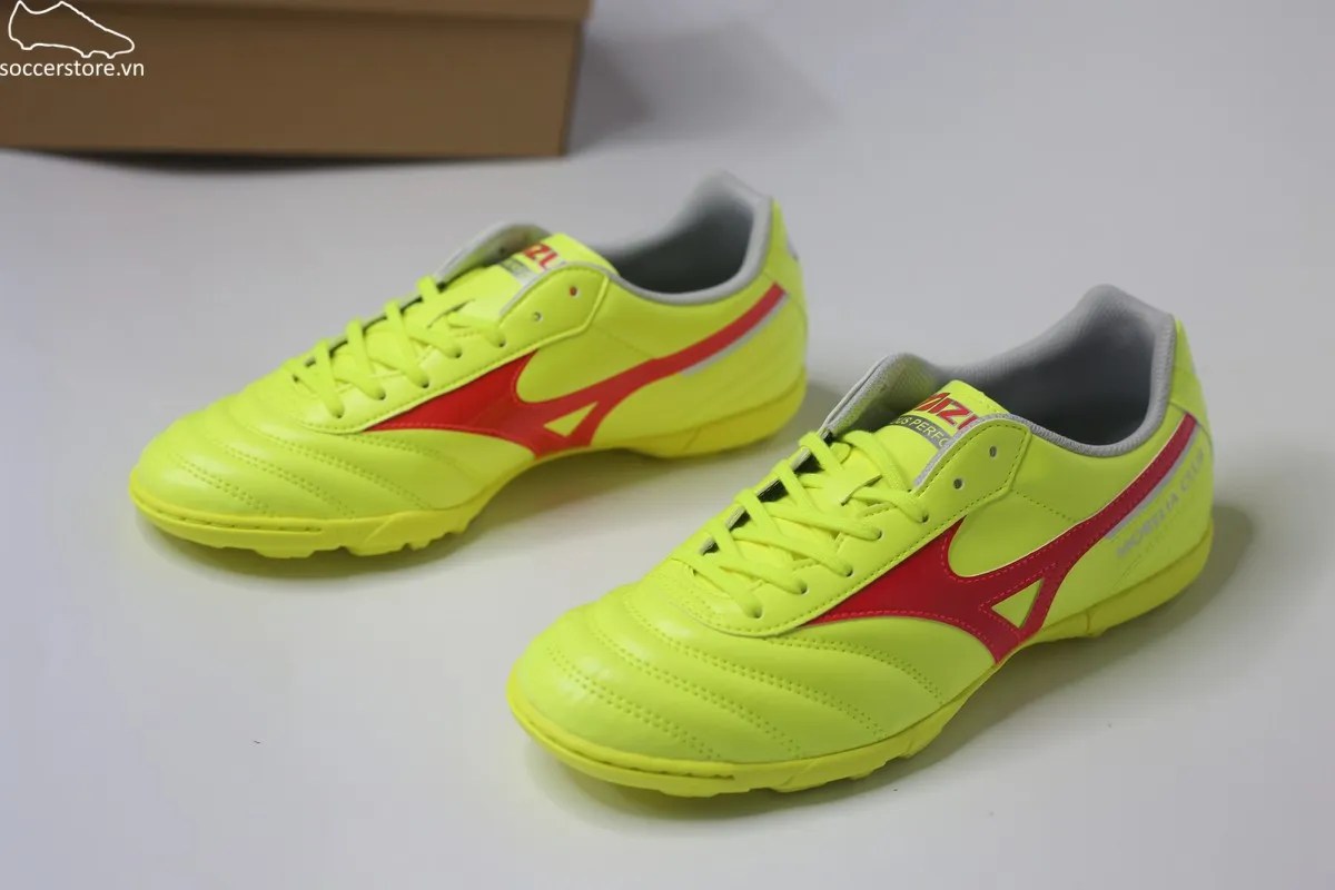 Mizuno Morelia II Club TF màu vàng đỏ P1GD241645