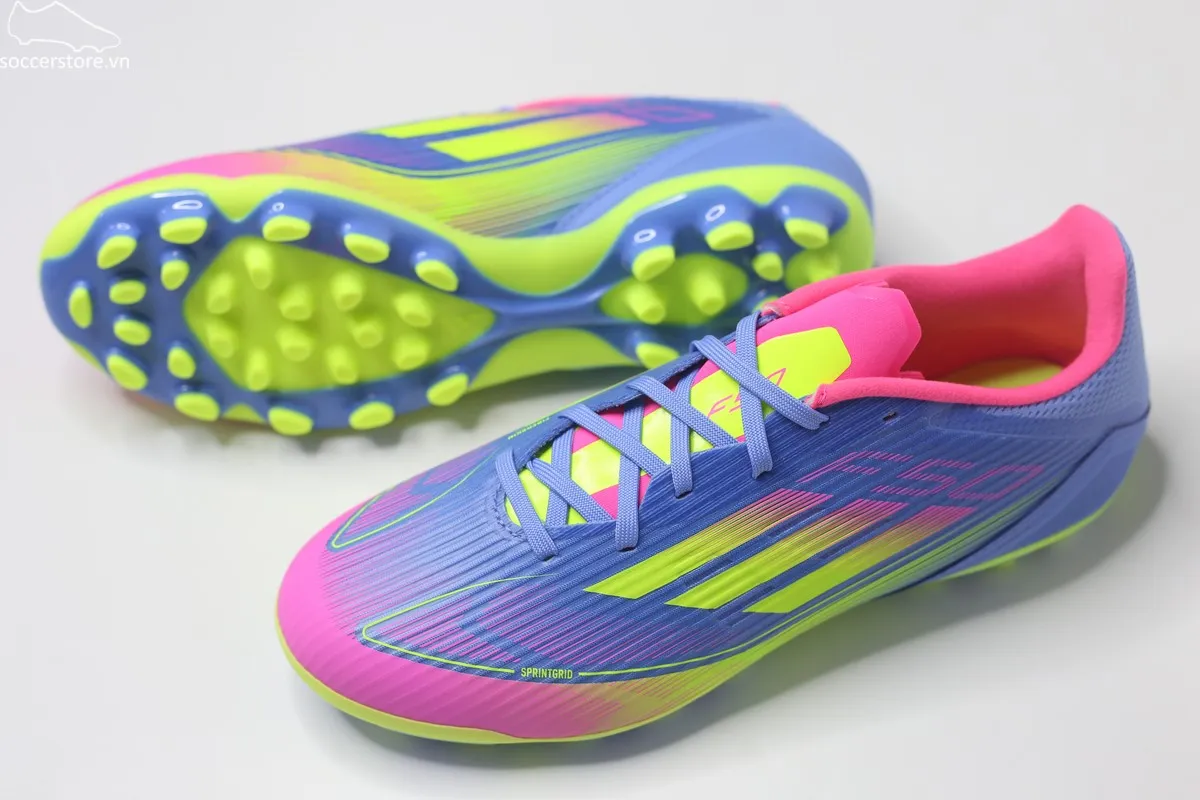 Adidas F50 League AG 2G/3G- Celestial Victory pack màu blue fusion IE1263