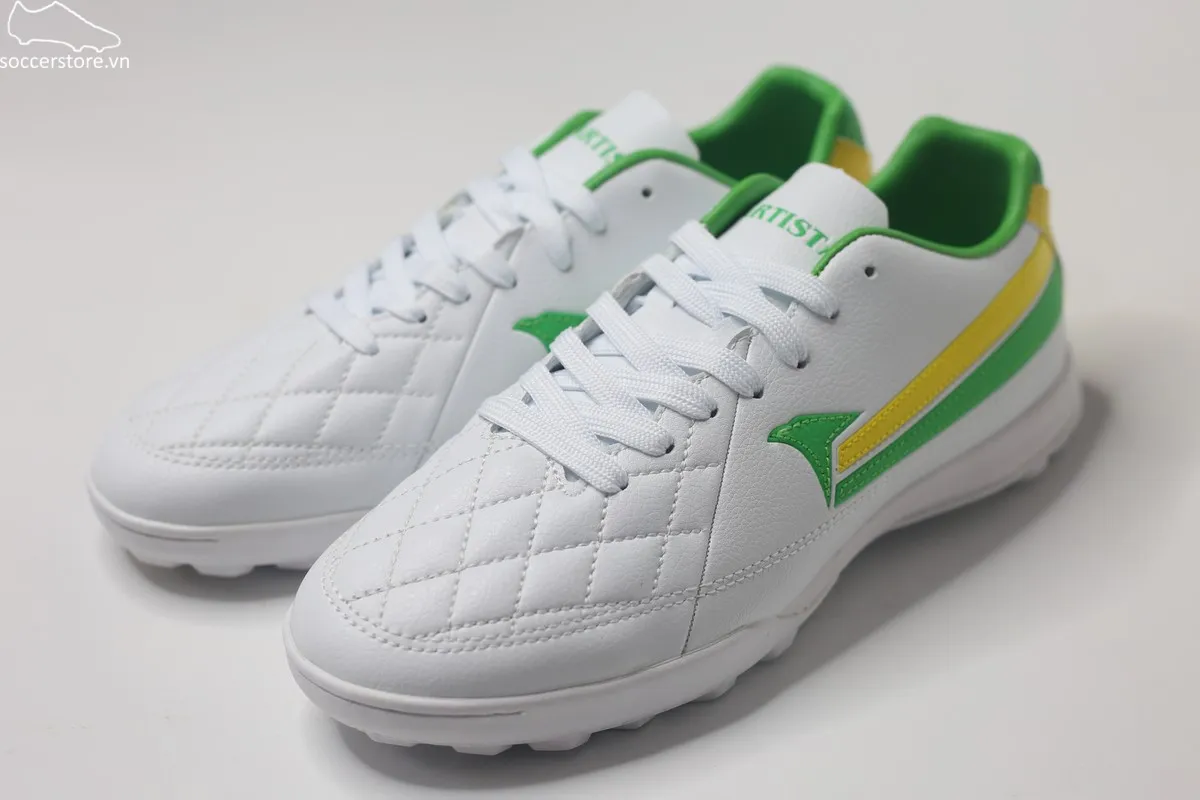 Kamito Artista Pro TF màu trắng/ xanh green KMTF240356