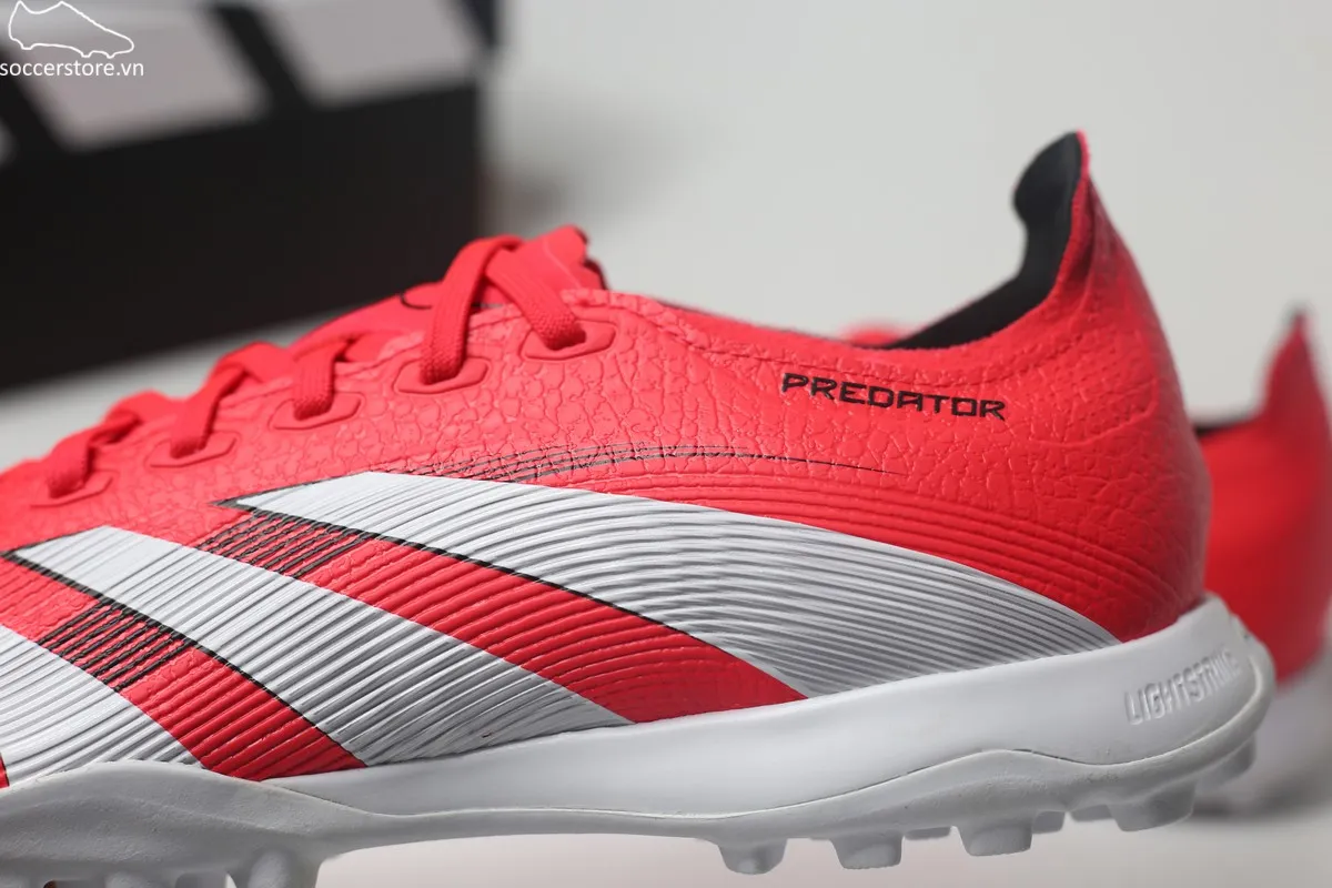 Adidas Predator League TF- Pure Victory pack màu đỏ trắng ID3769