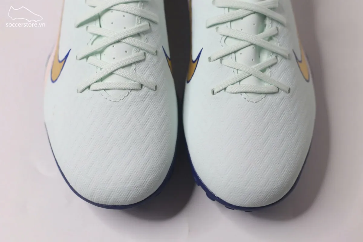 Nike Mercurial Vapor 16 Academy TF Air Zoom MDS 009 màu xanh trắng đồng FZ1386-300