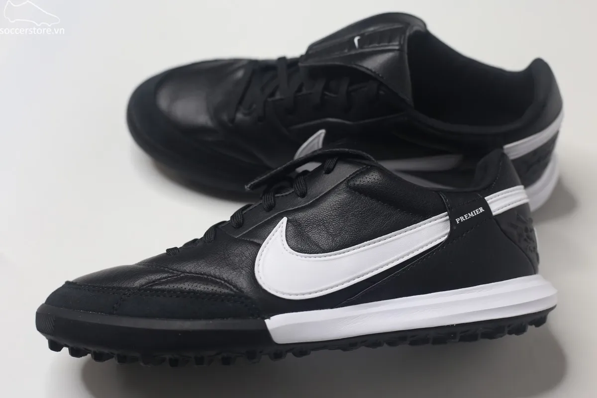 Giày Nike Premier 3 TF đen/trắng HM0283-001