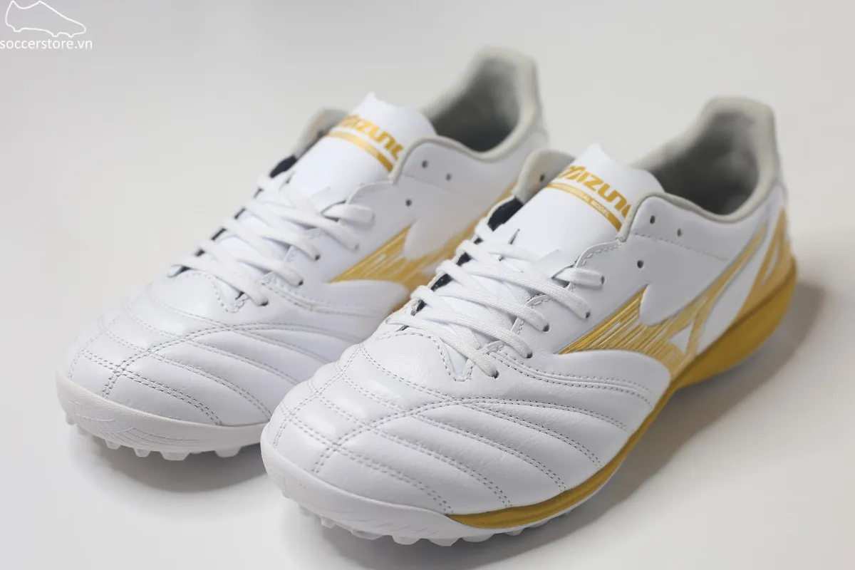 Mizuno Morelia Neo IV Pro TF White/ Gold P1GD263550