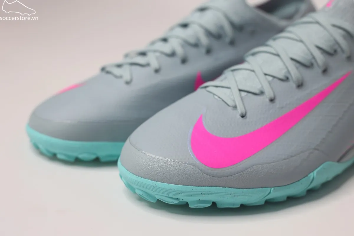 Nike Mercurial Vapor 16 Pro TF Air Zoom Refresh pack màu xám xanh FQ8687-301