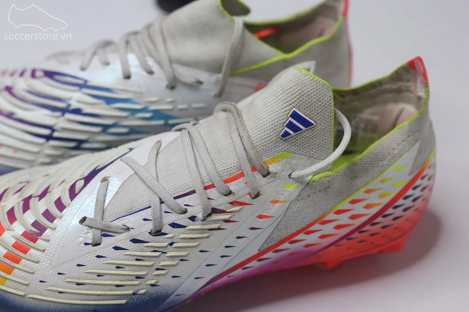 90% - Used - Adidas Predator Edge L .1 FG Al Rihla World Cup 2022 màu đa sắc