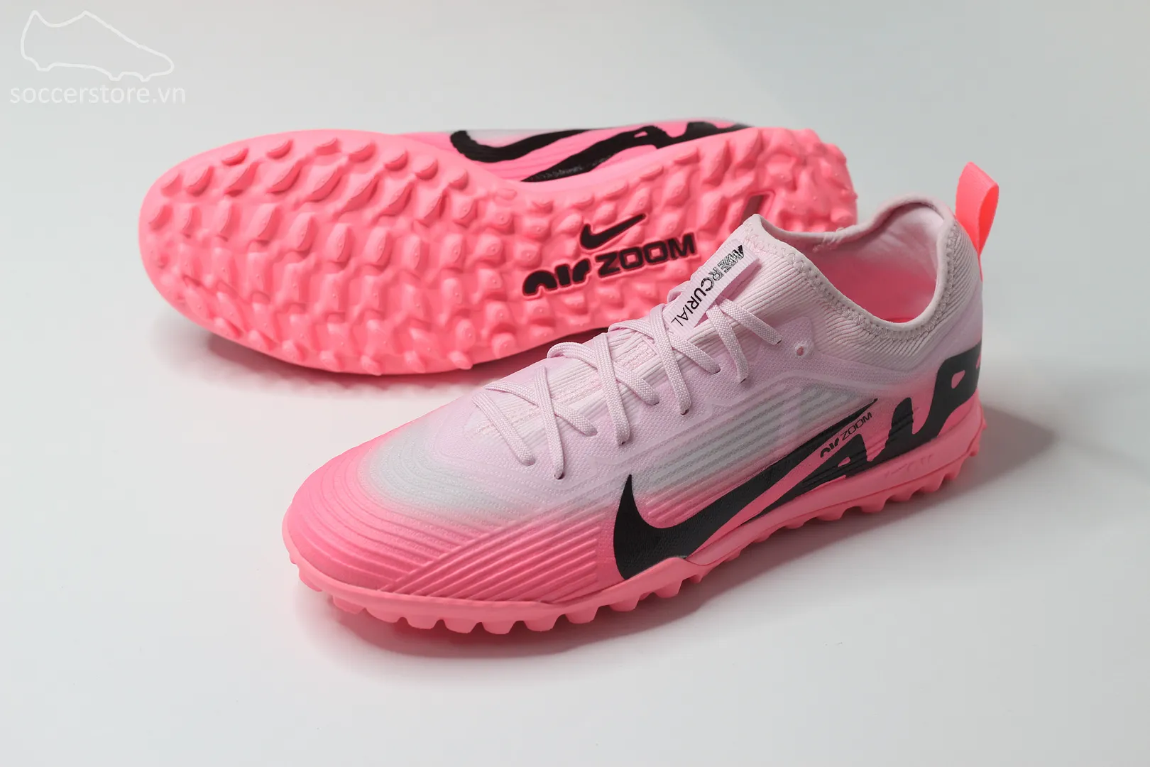 Nike Mercurial Vapor 15 Pro TF Air Zoom DJ5605-601 Mad Brilliance màu hồng phấn