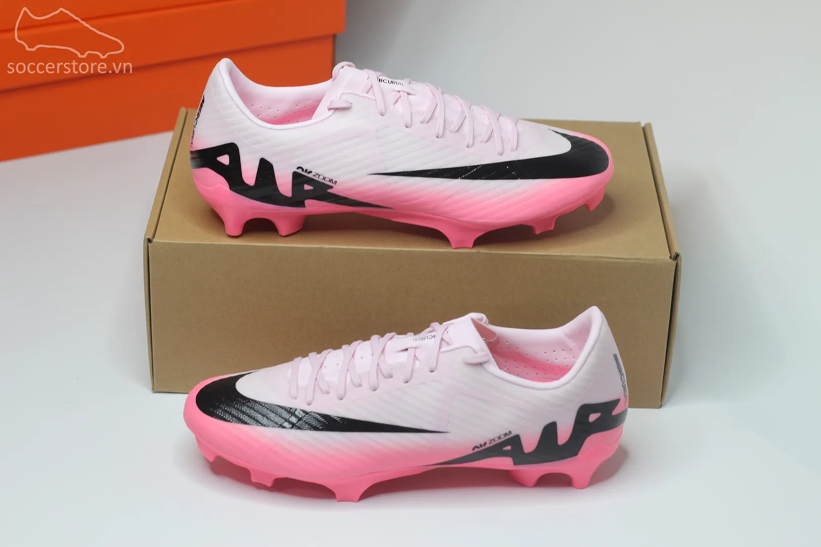 Nike Mercurial Superfly 9 Academy MG - FG Air Zoom Mad Brilliance màu hồng phấn DJ5625-601