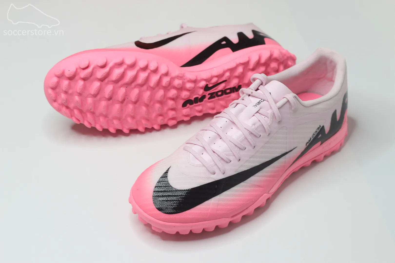 Nike Mercurial Vapor 15 Academy TF Air Zoom Mad Brilliance pack màu hồng phấn DJ5635-601