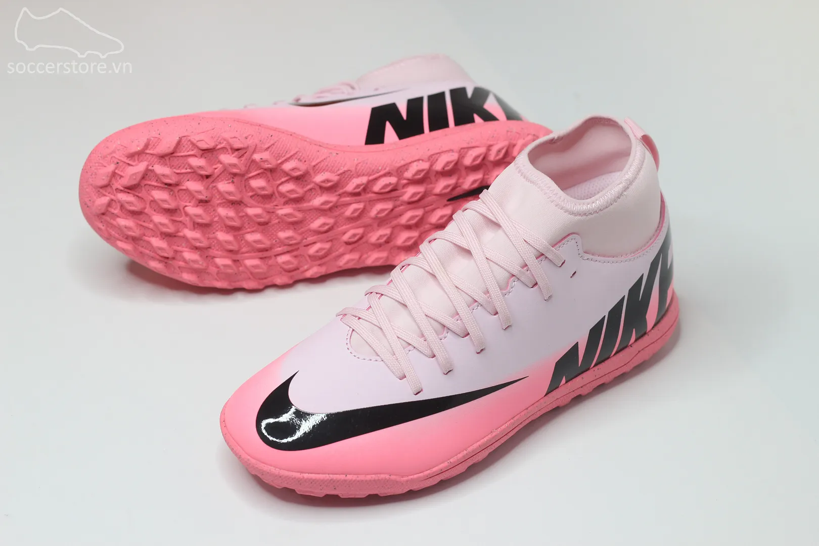 Nike Mercurial Superfly 9 Club TF Junior Mad Brilliance pack màu hồng phấn DJ5954-601