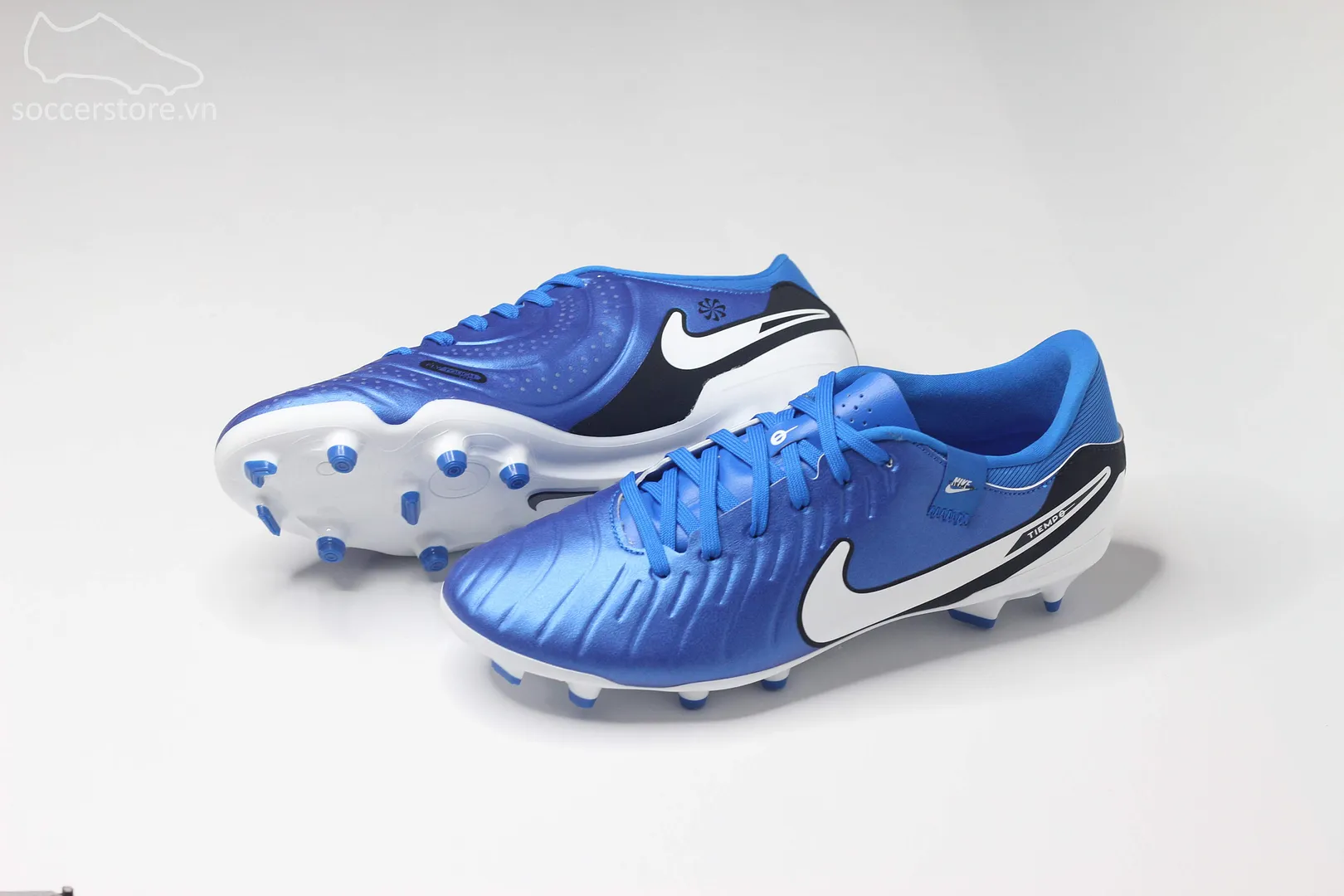 Nike Tiempo Legend 10 Academy MG/FG Mad Ambition màu xanh dương trắng DV4337-400
