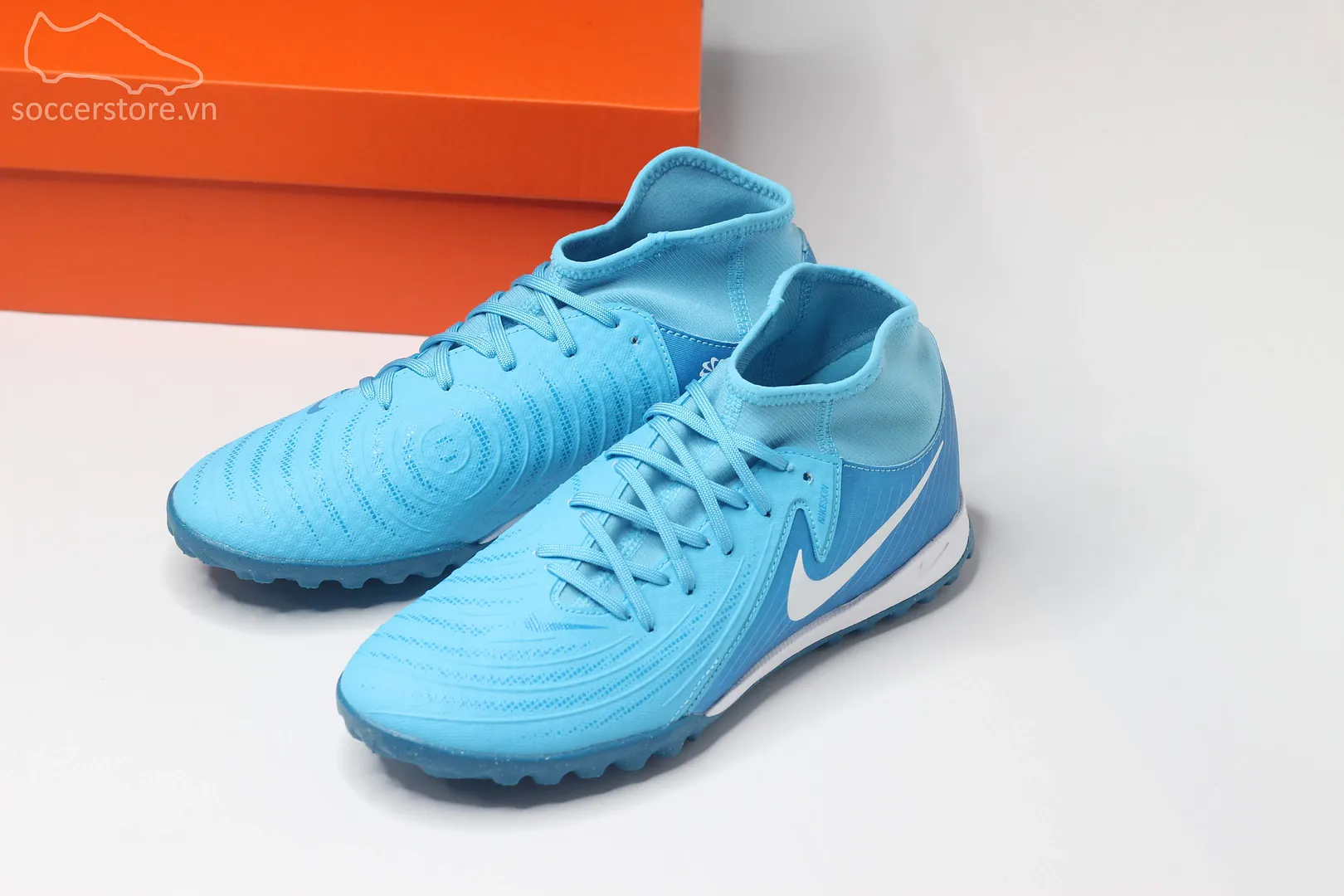 Nike Phantom Luna 2 Academy TF Mad Ambition pack màu xanh băng FJ2566-400