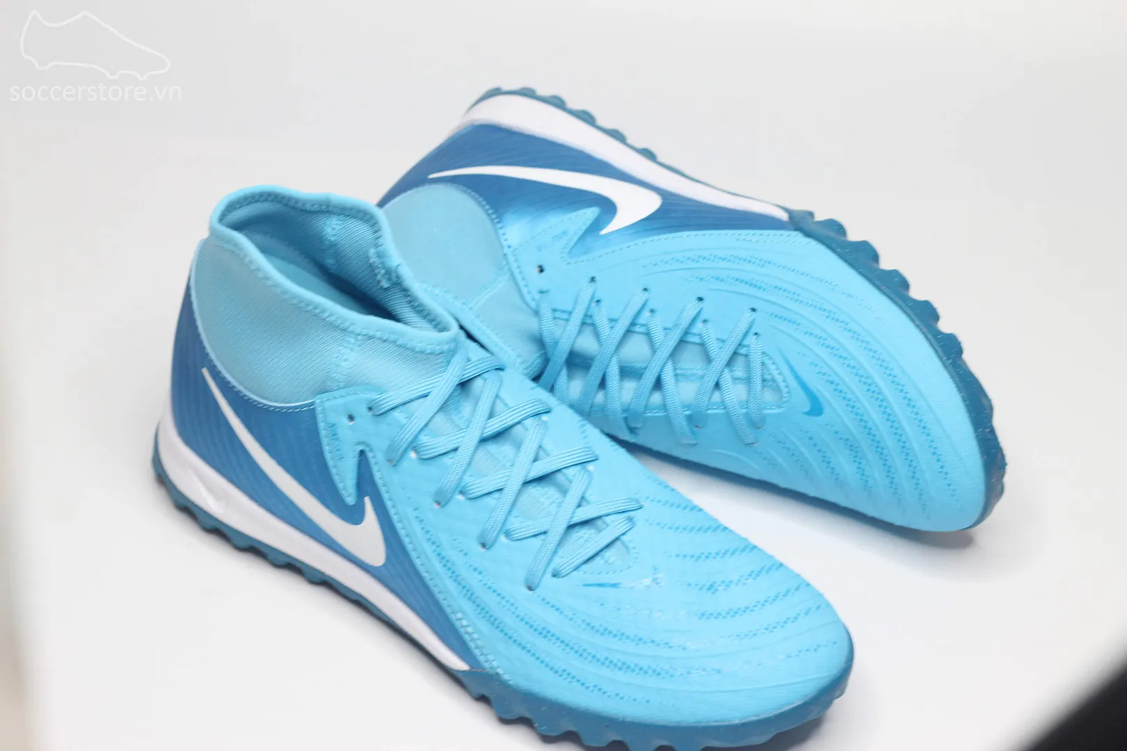 Nike Phantom Luna 2 Academy TF Mad Ambition pack màu xanh băng FJ2566-400
