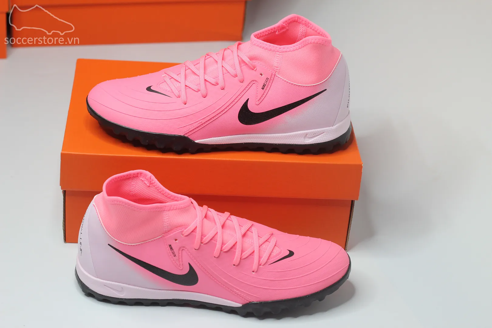 Nike Phantom Luna II Academy TF Mad Brilliance màu hồng phấn FJ2566-600