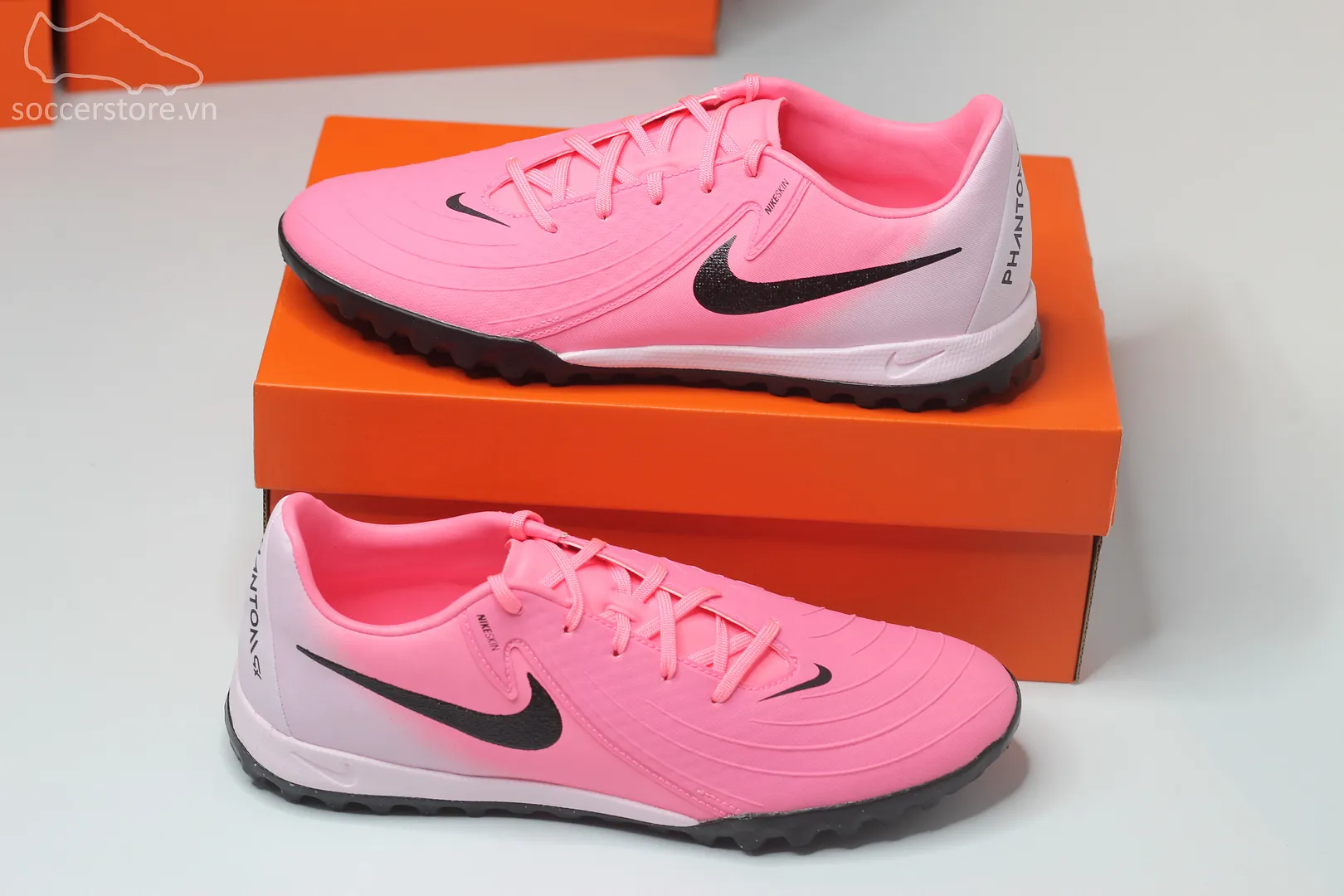 Nike Phantom GX 2 Academy TF Mad Brilliance màu hồng phấn FJ2577-600
