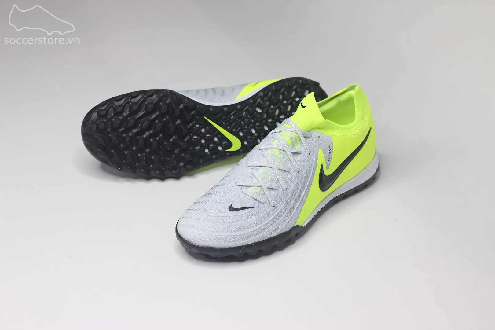 Nike Phantom GX 2 Pro TF Mad Voltage pack màu vàng chuối bạc FJ2583-003