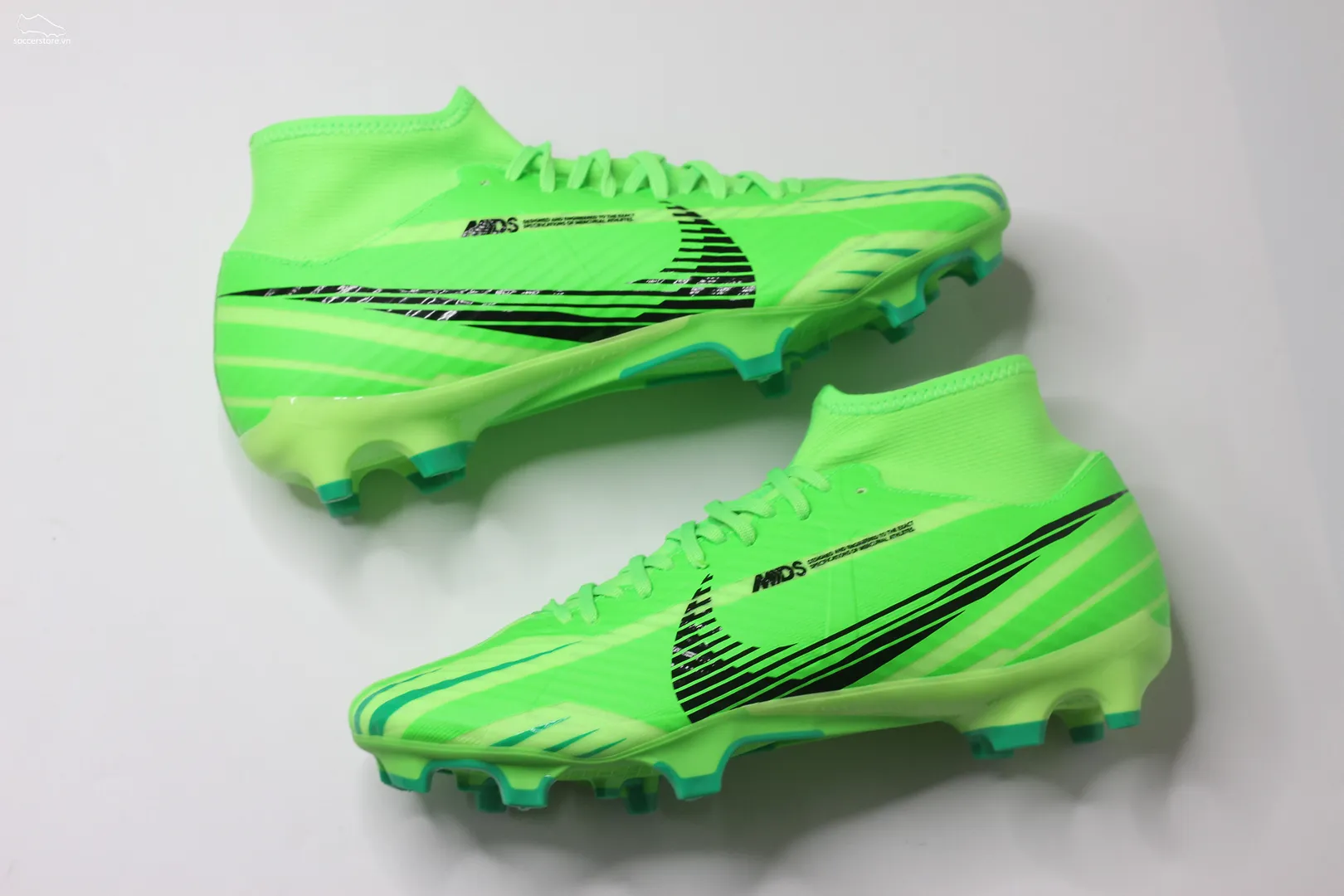 Nike Mercurial Superfly 9 Academy MG MDS 8 Air Zoom màu xanh lá FJ7190-300