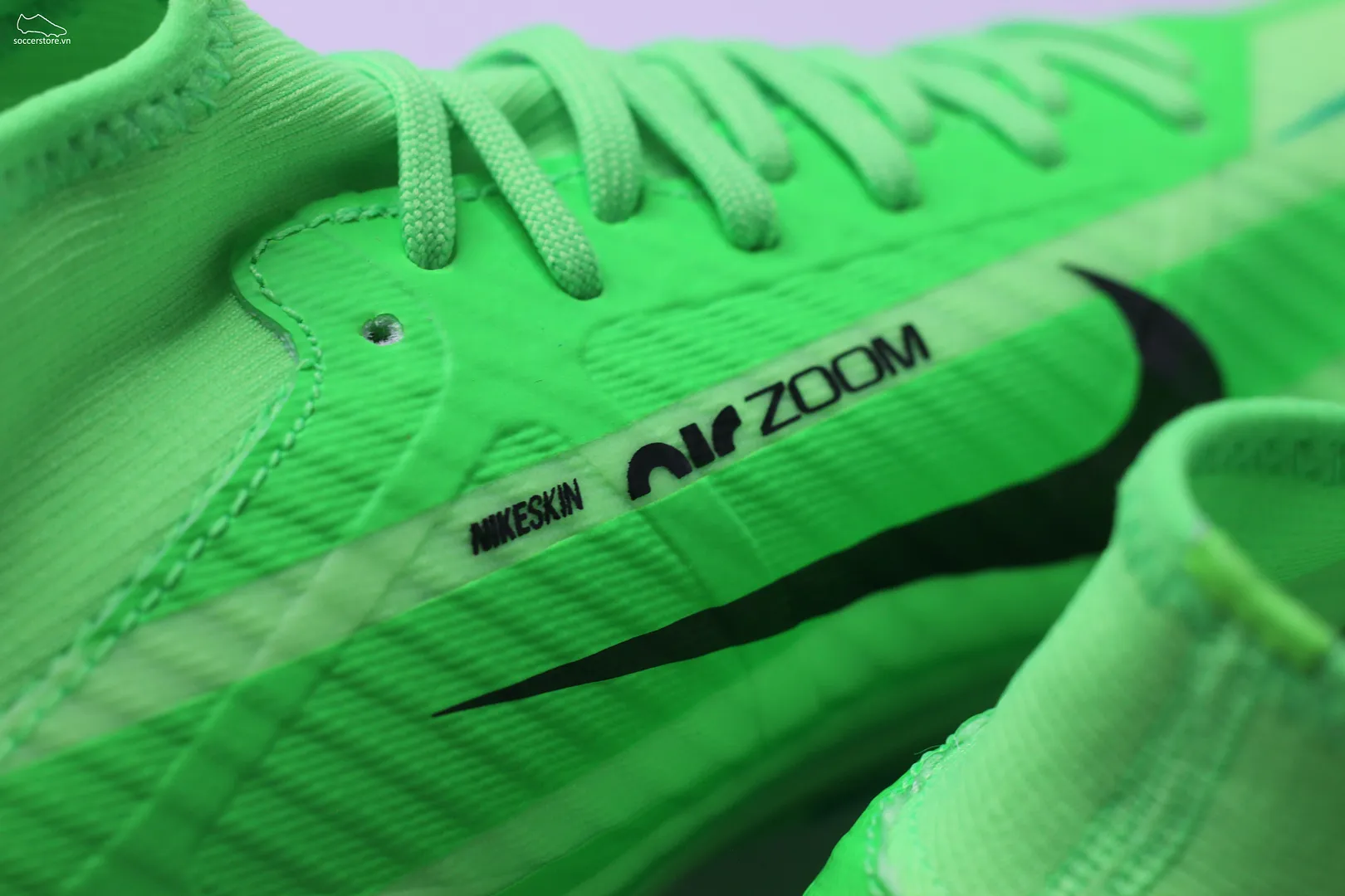 Nike Mercurial Superfly 9 Academy MG MDS 8 Air Zoom màu xanh lá FJ7190-300