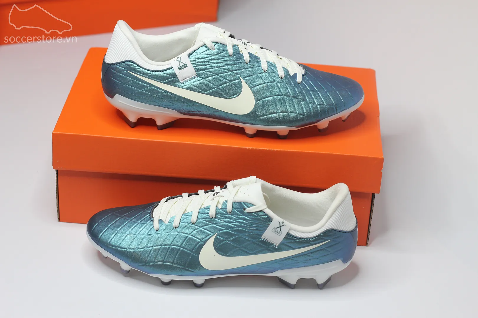 Nike Tiempo Legend 10 Academy MG / FG Emerald 30th Anniversary màu ngọc lục bảo FQ3243-300