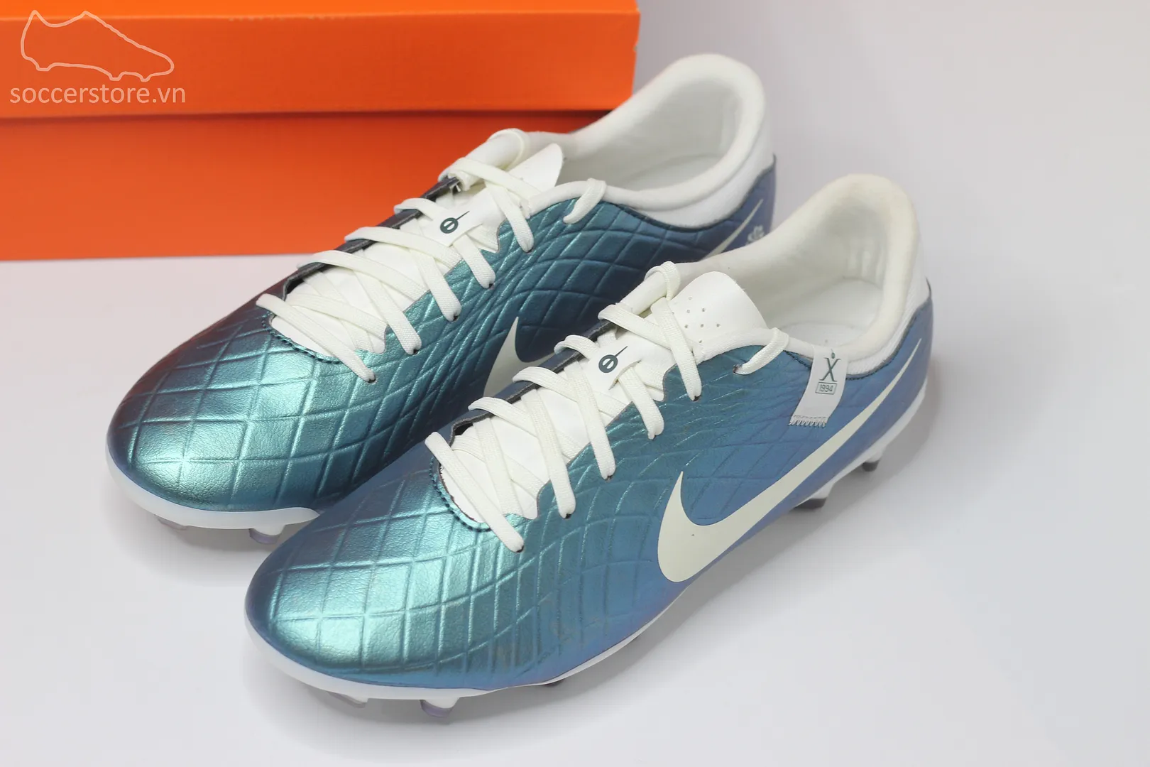 Nike Tiempo Legend 10 Academy MG / FG Emerald 30th Anniversary màu ngọc lục bảo FQ3243-300
