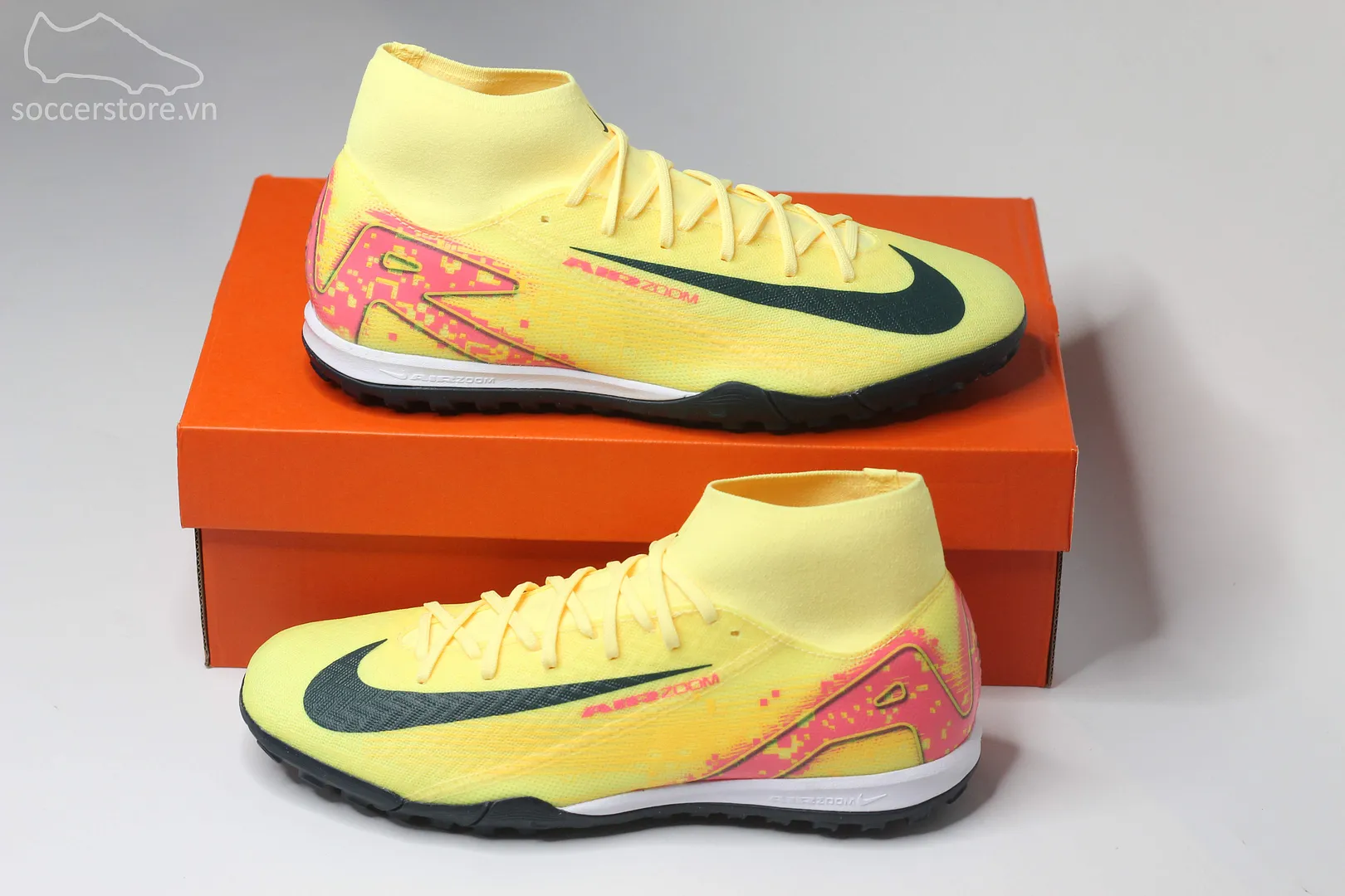 Nike Mercurial Superfly 10 Academy KM TF Kylian Mbappe màu cam FQ8333-800
