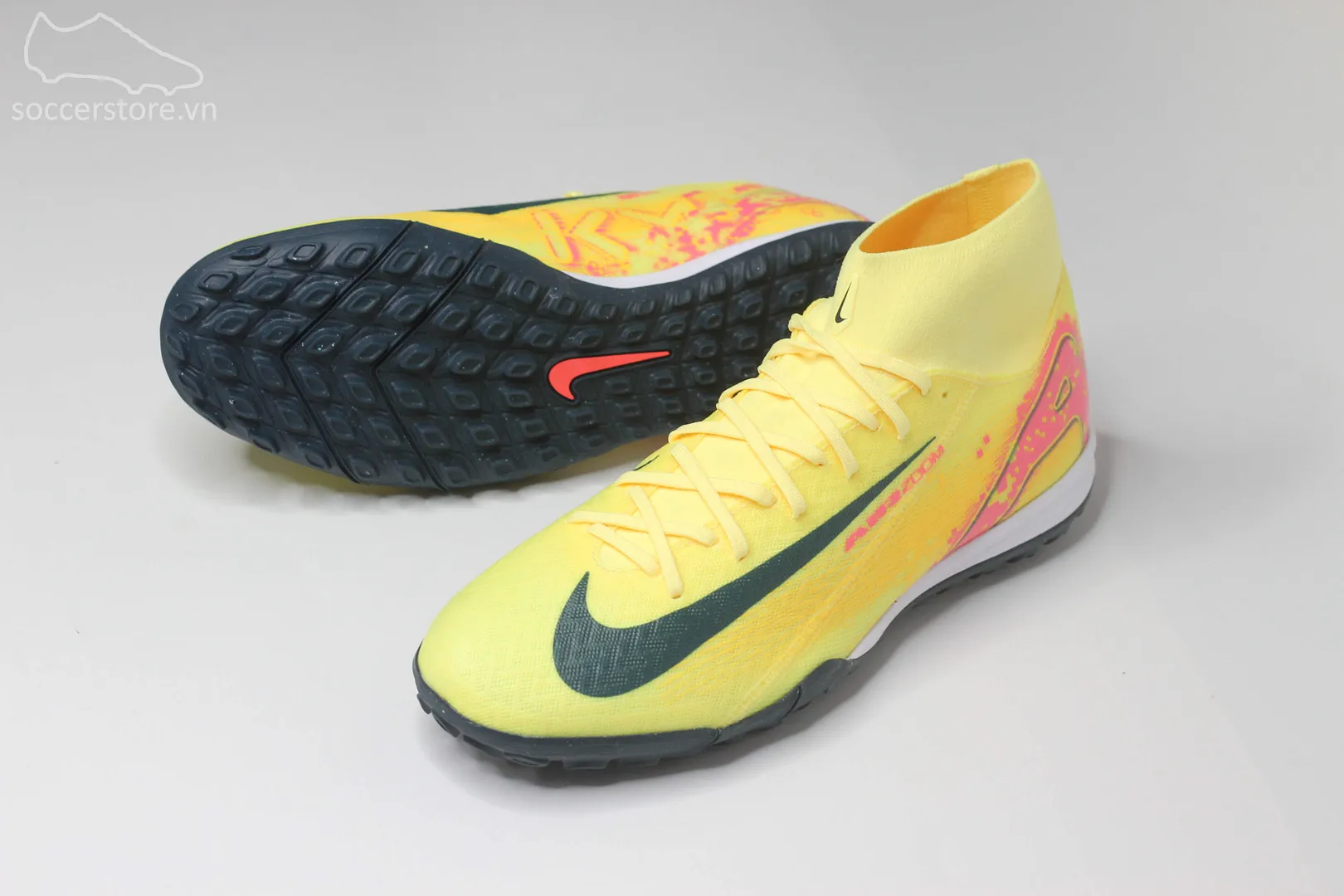 Nike Mercurial Superfly 10 Academy KM TF Kylian Mbappe màu cam FQ8333-800