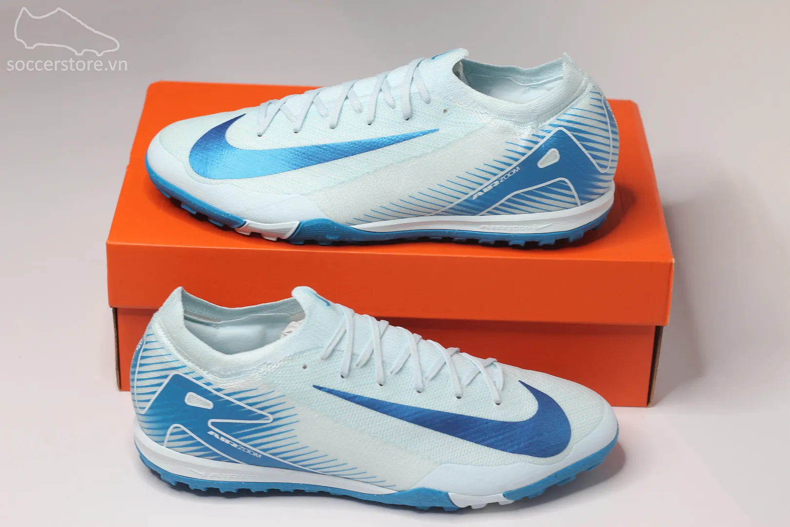 Nike Mercurial Vapor 16 Pro TF Mad Ambition pack màu xanh băng Glacier Blue FQ8687-400