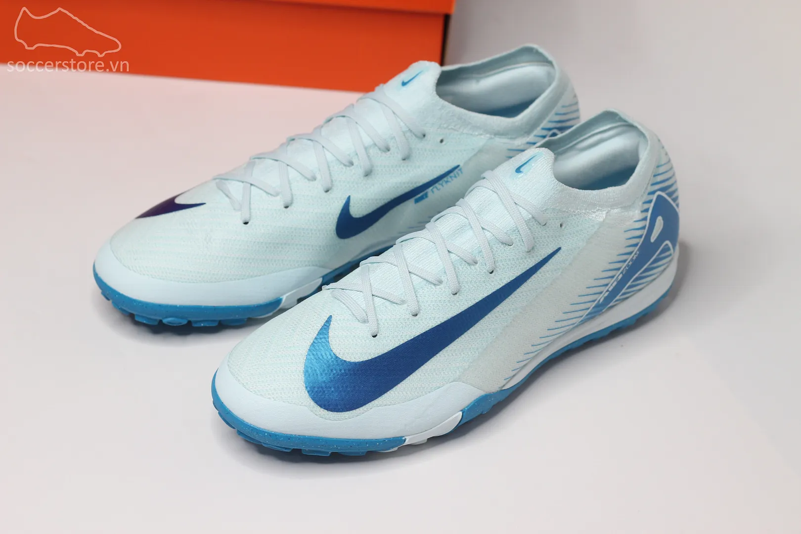 Nike Mercurial Vapor 16 Pro TF Mad Ambition pack màu xanh băng Glacier Blue FQ8687-400