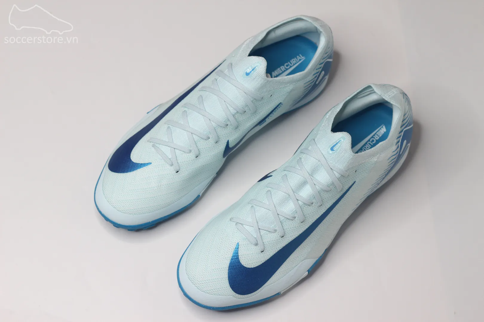 Nike Mercurial Vapor 16 Pro TF Mad Ambition pack màu xanh băng Glacier Blue FQ8687-400