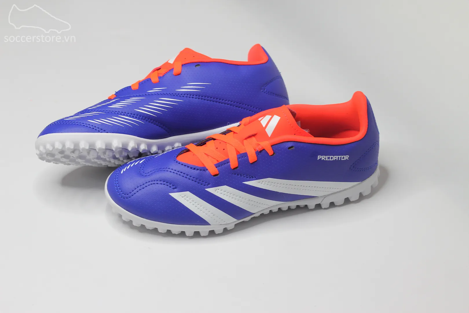 Adidas Predator Club TF Junior Advancement pack màu xanh trắng Kids ID3428