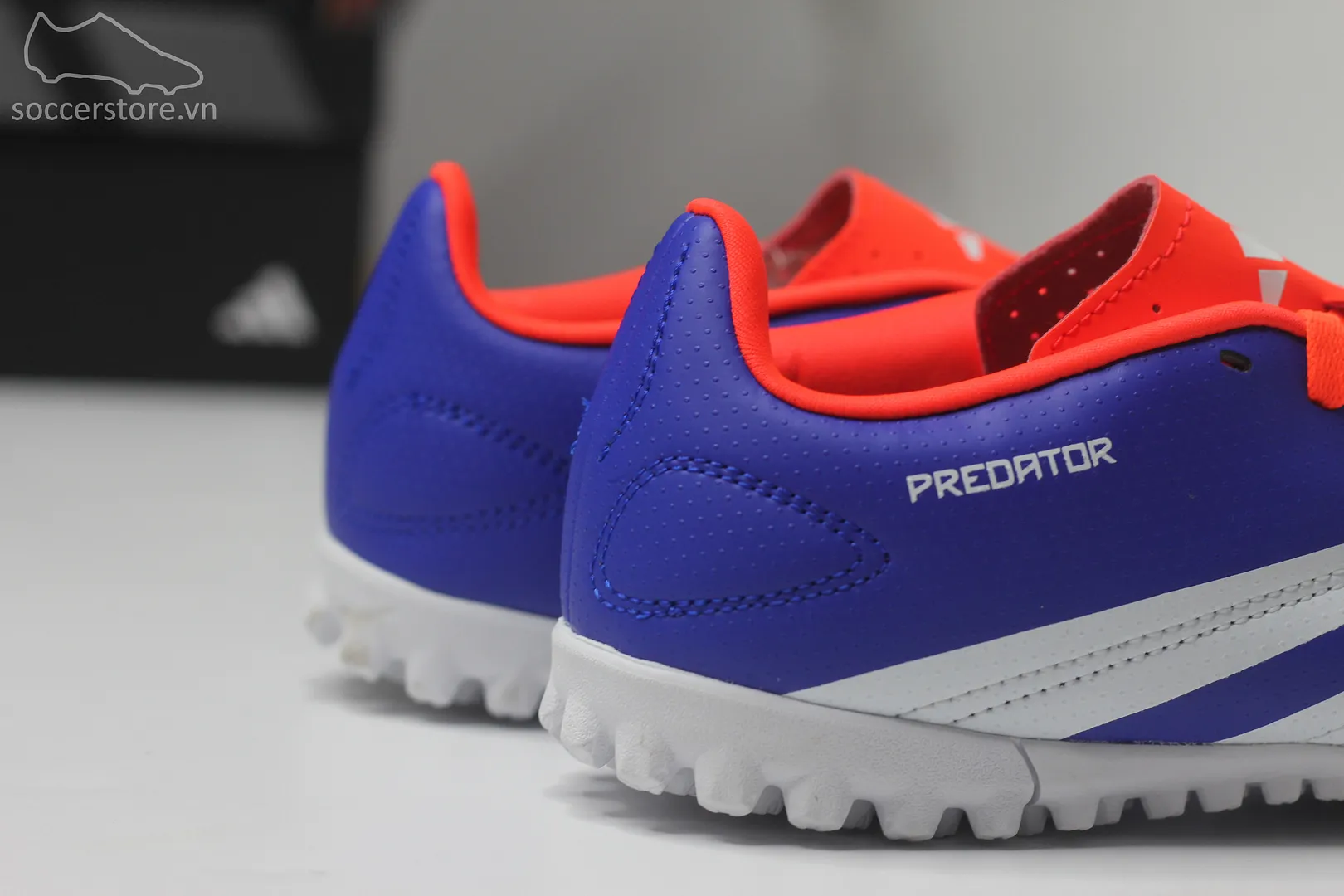 Adidas Predator Club TF Junior Advancement pack màu xanh trắng Kids ID3428