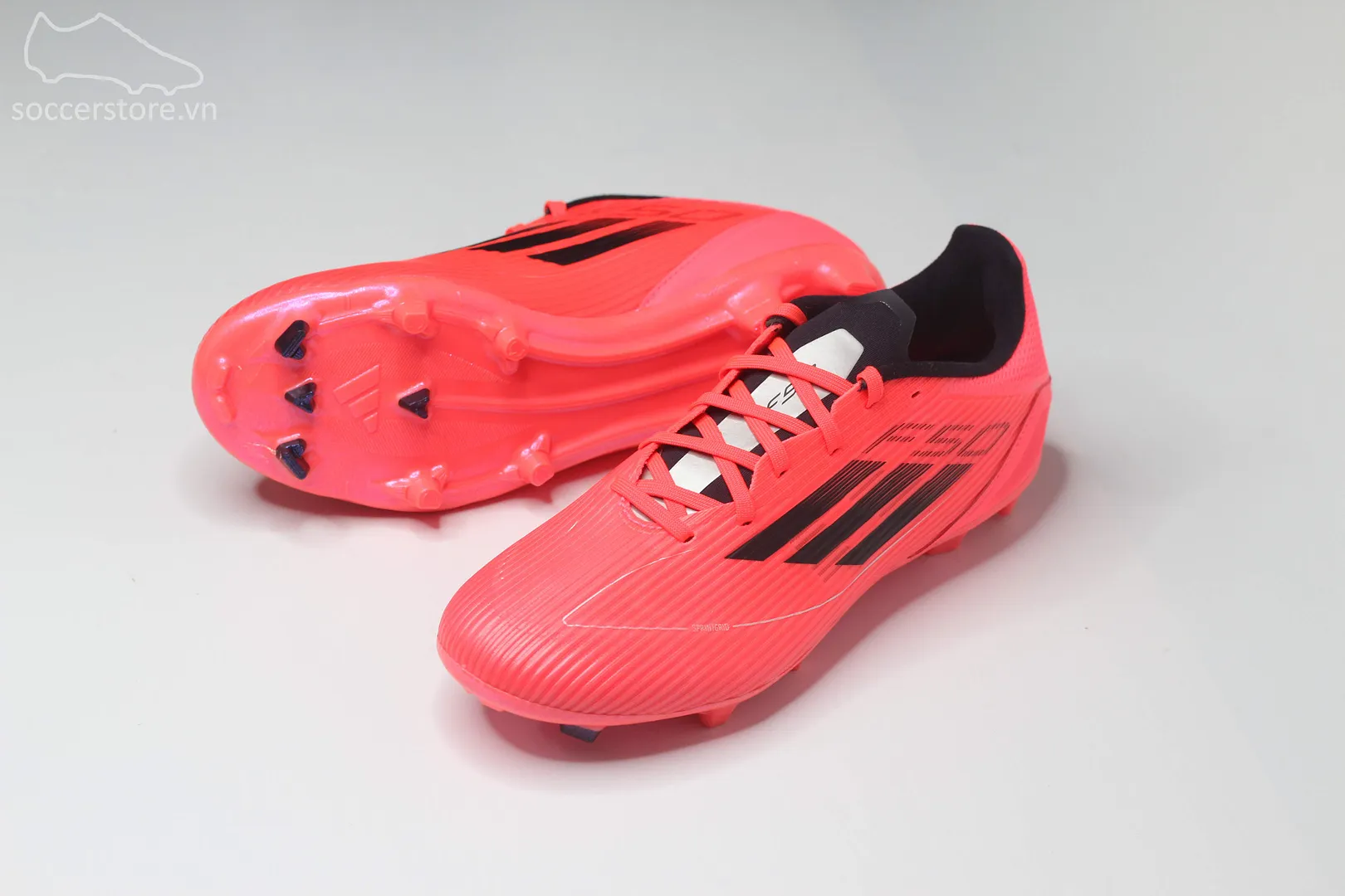 Adidas F50 League MG/FG Vivid Horizon màu đỏ cam IE0602