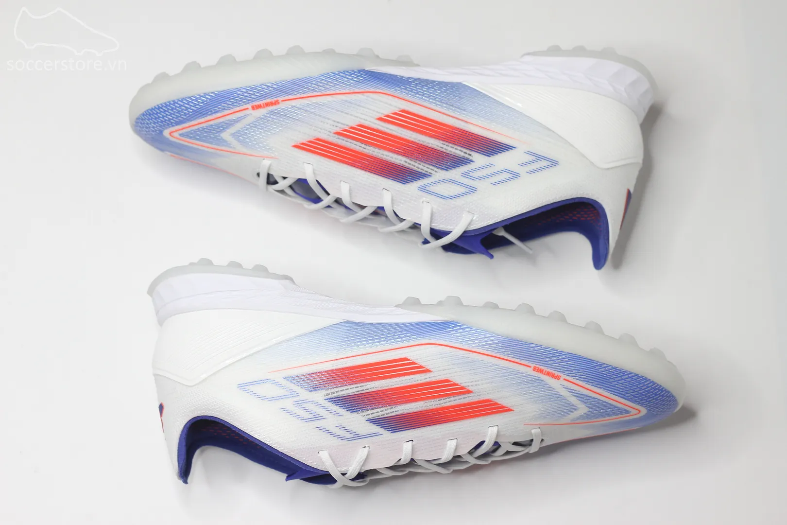 Adidas F50 Pro TF Advancement pack màu trắng xanh IF1323