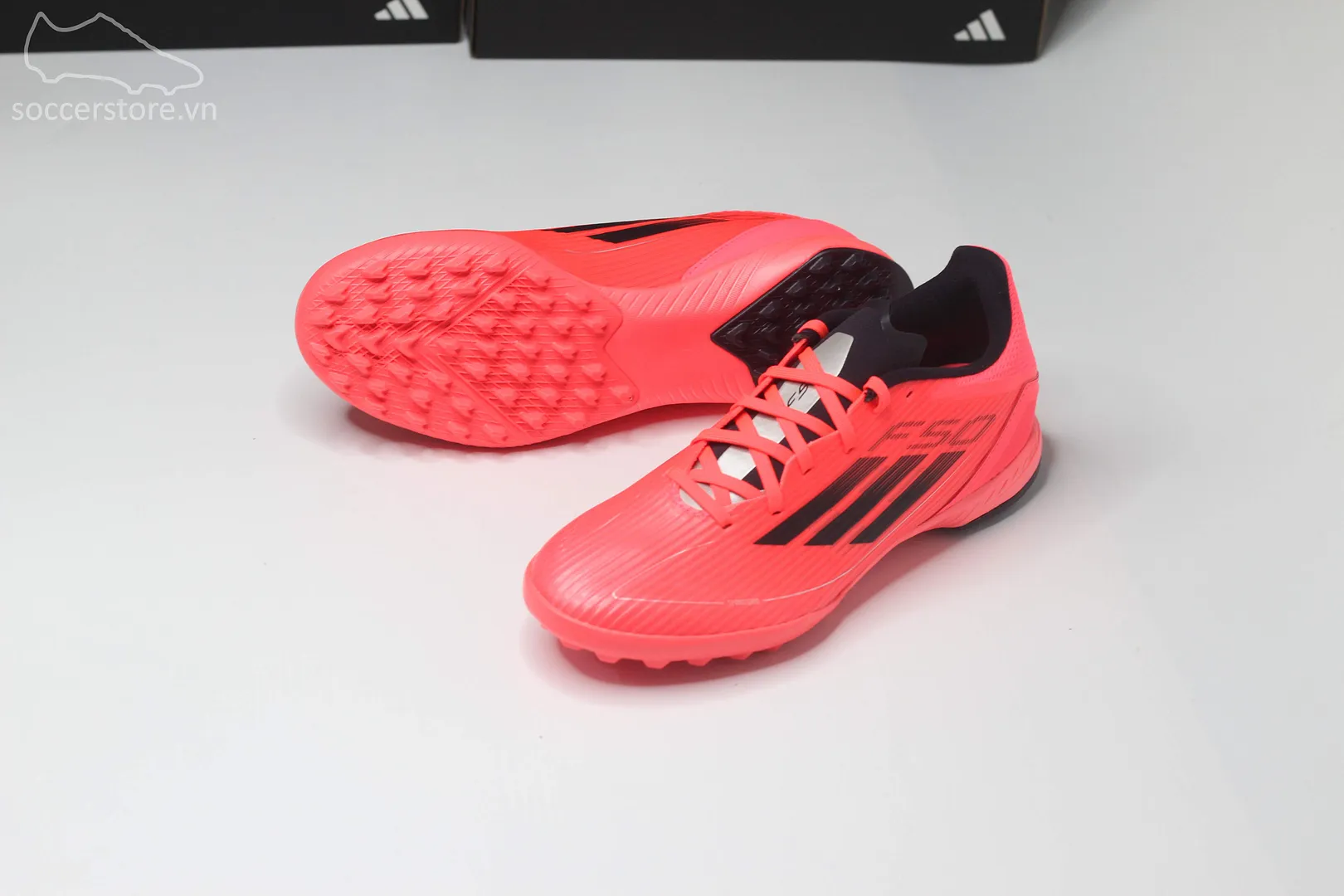 Adidas F50 League TF Vivid Horizon pack màu đỏ cam IF1335