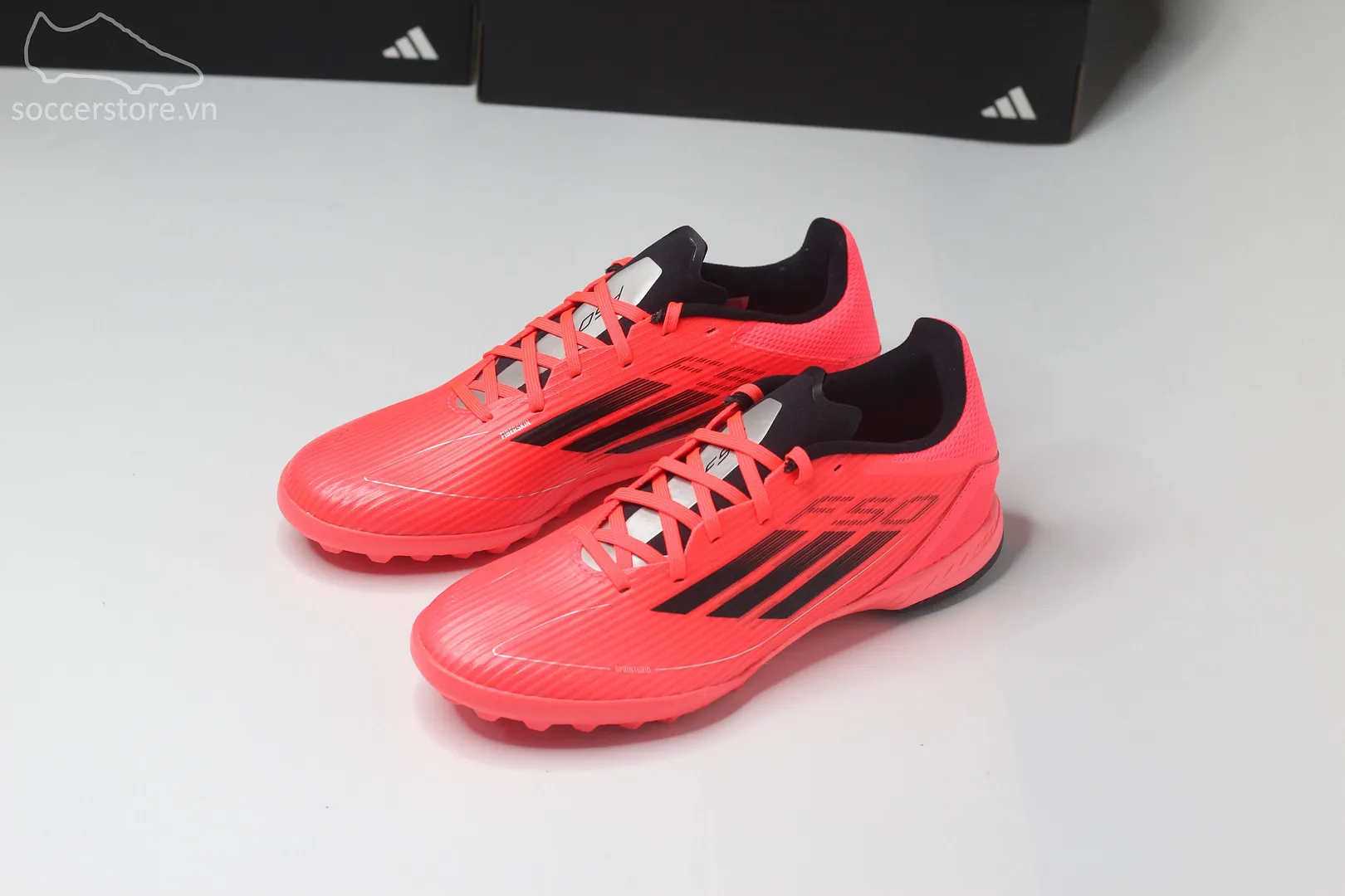 Adidas F50 League TF Vivid Horizon pack màu đỏ cam IF1335