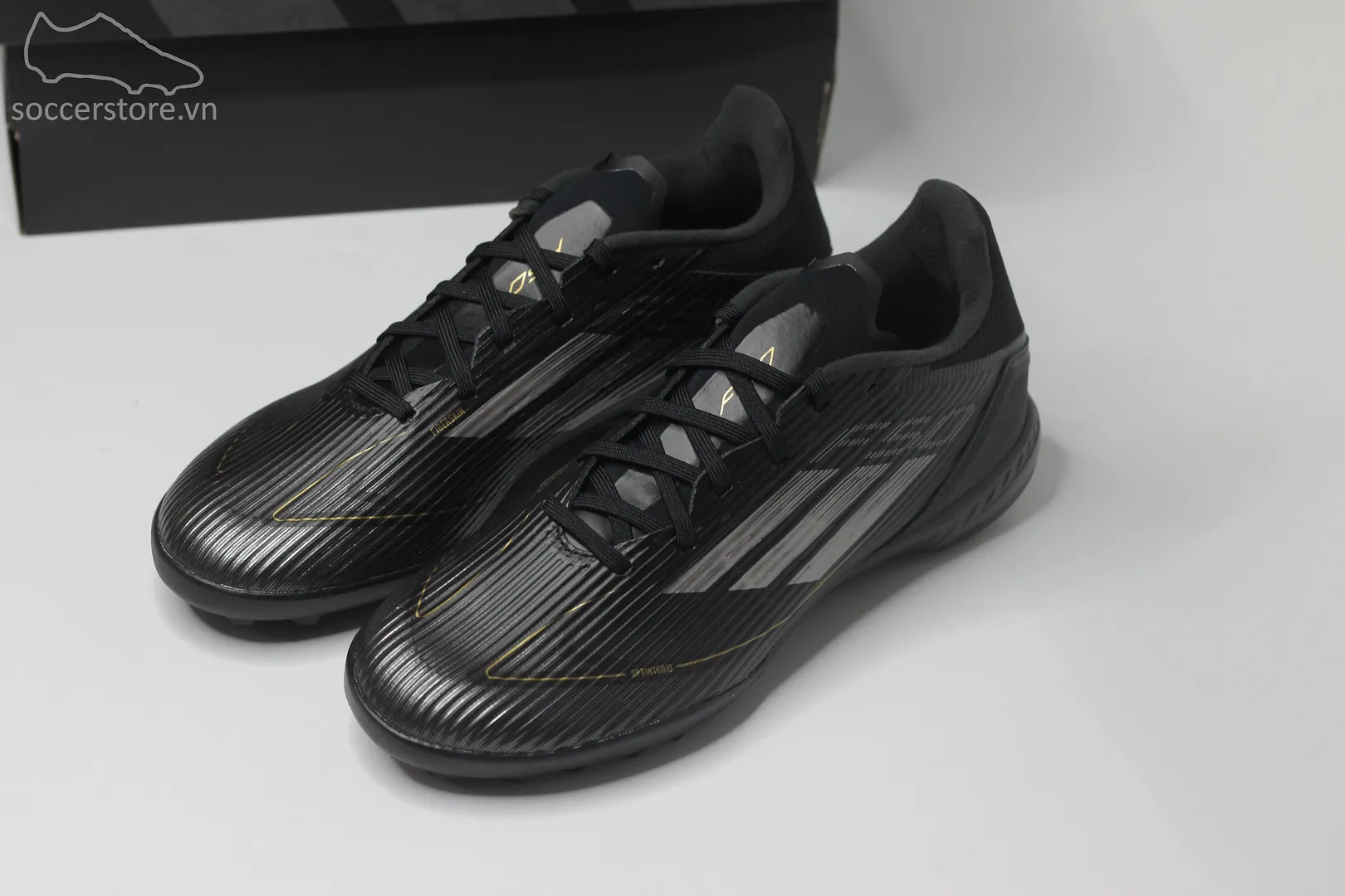 Adidas F50 League TF Darkspark pack màu đen bạc IF1337