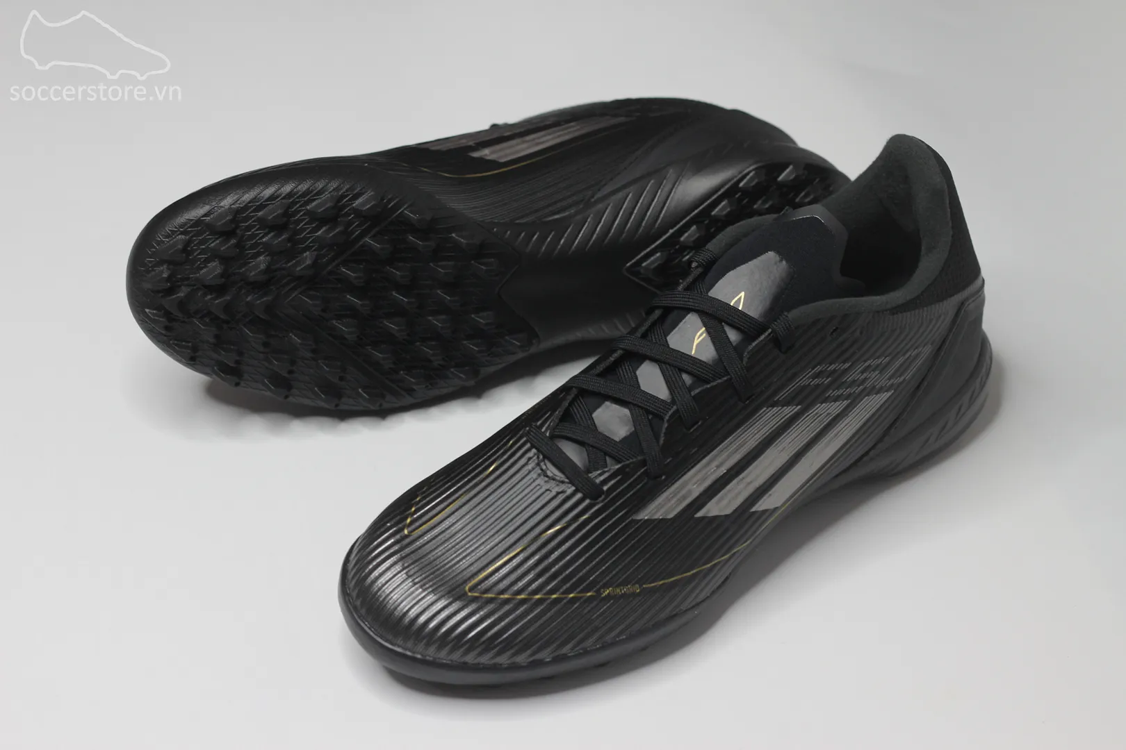Adidas F50 League TF Darkspark pack màu đen bạc IF1337