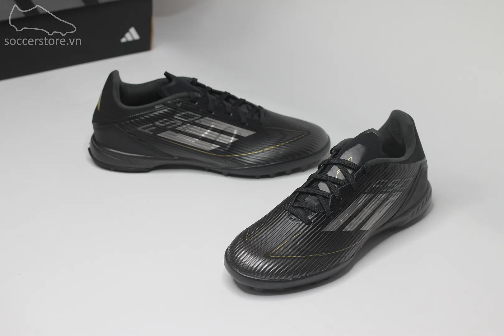 Adidas F50 League TF Darkspark pack màu đen bạc IF1337
