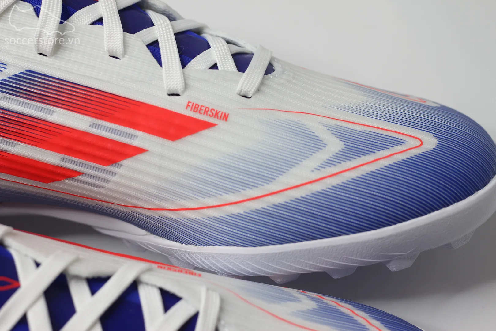 Adidas F50 League TF Advancement pack màu trắng xanh IF1343