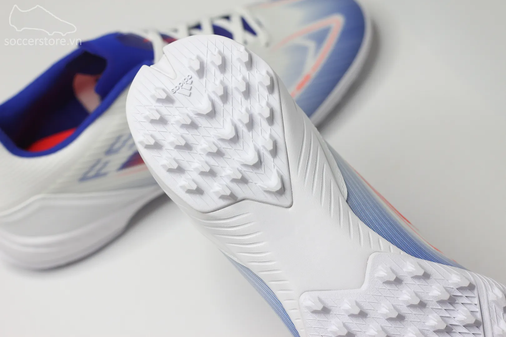 Adidas F50 League TF Advancement pack màu trắng xanh IF1343
